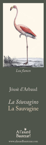 Marque-page du livre "La Sauvagine" de Joseph d'Arbaud