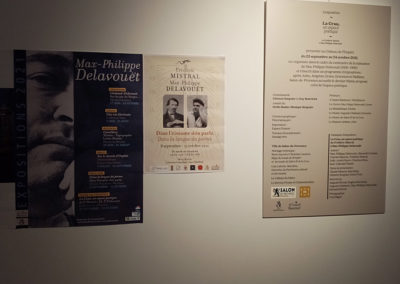 Photo de l'exposition "de Frédéric Mistral à Max-Philippe Delavouët" à Salon-de-Provence